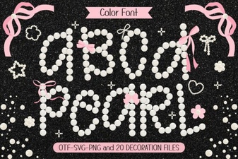 Pearl Font: Elegant Typeface for Creative Design Projects