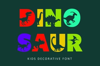 Unleash Creativity with Bold Dinosaur Font Designs