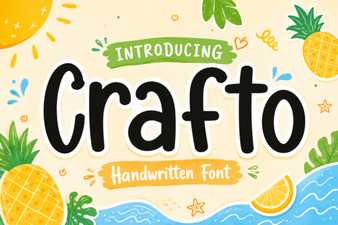 Crafto Font: Elegant Design for Creative Projects