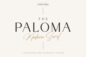 The Paloma Font: Elegance in Modern Typography