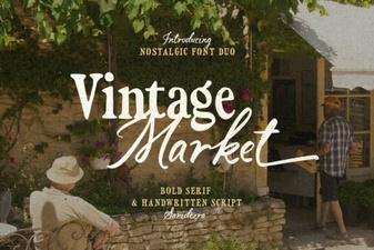 Vintage Market Font: Classic Charm for Modern Projects