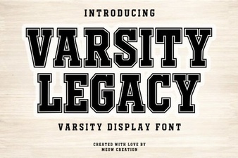 Varsity Legacy Font: Bold Retro Typography for Creative Projects